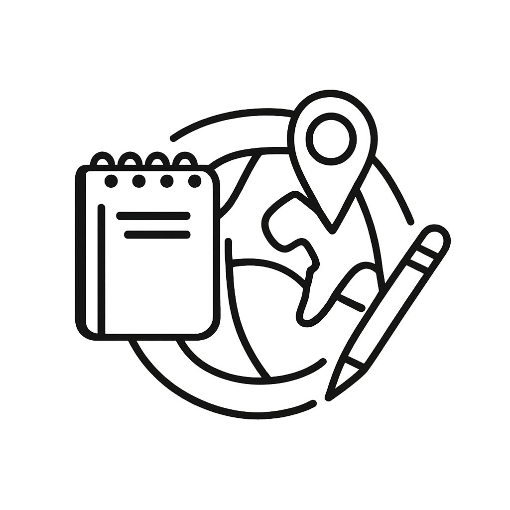 A simple line drawing of a camera with the word "CAM" in the center, against a light gray fill, set against a black backgr...